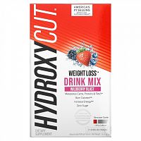 Hydroxycut, смесь для приготовления напитка для снижения веса и электролитов, со вкусом лесных ягод, 21 пакетик по 2,5 г (0,09 унции)