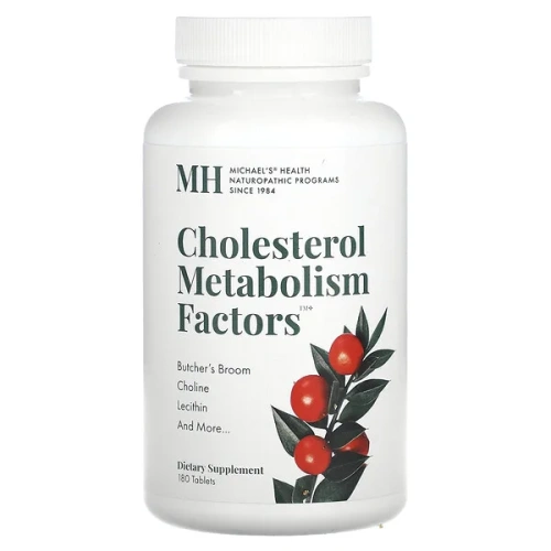 Michael&#x27;s Naturopathic, Cholesterol Metabolism Factors, 180 Tablets