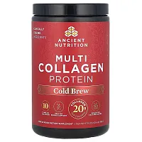 Ancient Nutrition, Multi Collagen Protein, Cold Brew, 1.09 lbs (496 g)