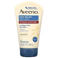 Aveeno, успокаивающий крем для рук, без отдушки, 100 г (3,5 унции)