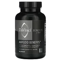 DaVinci Laboratories of Vermont, Benefits Line, Amyloid Benefits, 90 Capsules