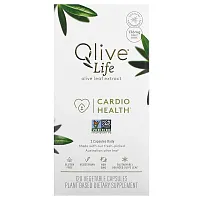 Comvita, Olive Life, Olive Leaf Extract, Cardio Health, 136 mg, 120 Veggie Capsules (68 mg per Capsule)