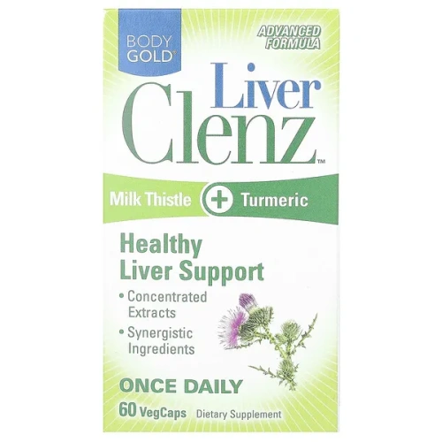 BodyGold, Liver Clenz, 60 VegCaps