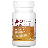 Lipo-Flavonoid, Proactive Daily Ear Health, 40 Caplets