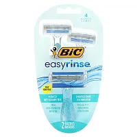 BIC, EasyRinse, Women&#x27;s Disposable Razors, 2 Razors