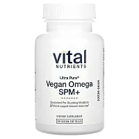 Vital Nutrients, Ultra Pure, Vegan Omega SPM+, 90 Vegan Softgels