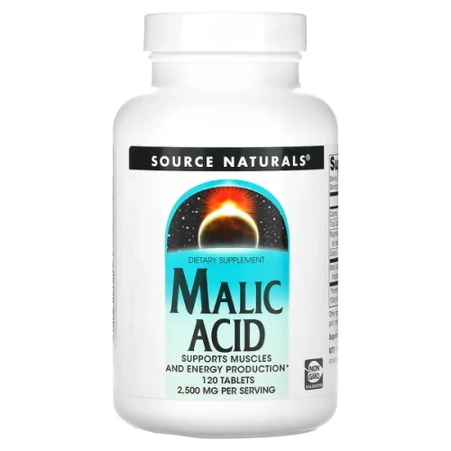 Source Naturals, Malic Acid, 2,500 mg , 120 Tablets