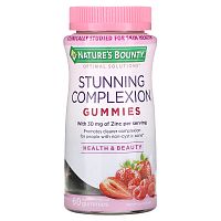 Nature's Bounty, Optimal Solutions, ошеломляющий цвет лица, вкус ягодного ассорти, 60 жевательных таблеток