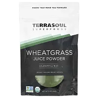 Terrasoul Superfoods, Wheat Grass Juice Powder, 5 oz (141 g)