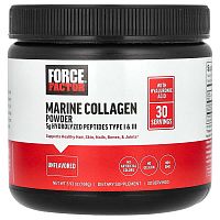 Force Factor, Marine Collagen Powder, Unflavored, 5.93 oz (168 g)