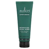 Sukin, Super Greens, Detoxifying Facial Scrub, 4.23 fl oz (125 ml)