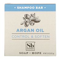 Soapbox, Argan Oil Shampoo Bar, Control & Soften, 3.1 oz (87.5 g)