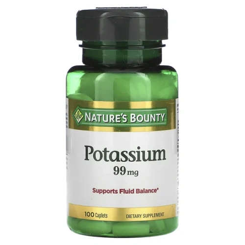 Nature&#x27;s Bounty, Potassium, 99 mg, 100 Caplets