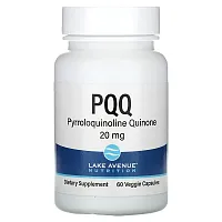 Lake Avenue Nutrition, PQQ, 20 mg, 60 Veggie Capsules