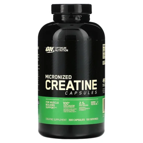 Optimum Nutrition, Micronized Creatine, 300 Capsules