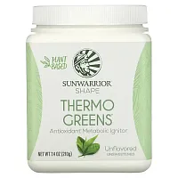 Sunwarrior, Shape, Thermo Greens, Unflavored, 7.4 oz (210 g)