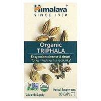 Himalaya, Organic Triphala, 90 Caplets