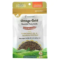 NaturVet, Scoopables, Omega-Gold Essential Fatty Acids + Anchovy Oil &amp; Salmon Protein, For Dogs &amp; Cats, Salmon, 11 oz (315 g)