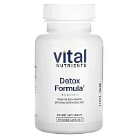 Vital Nutrients, Detox Formula, 60 Vegan Capsules