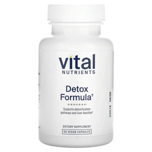 Vital Nutrients, Detox Formula, 60 Vegan Capsules