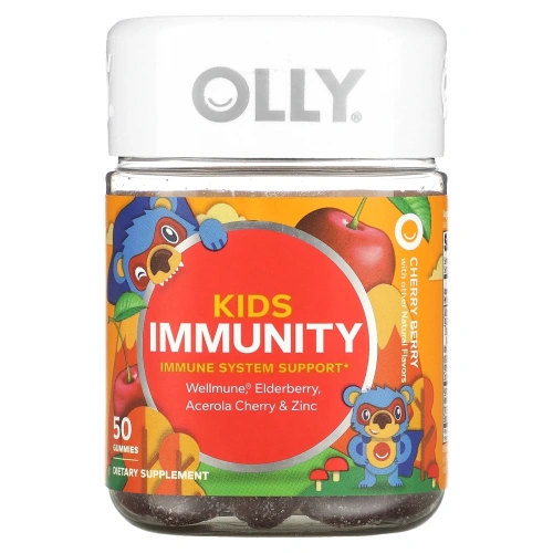 OLLY, Kids Immunity, Cherry Berry, 50 жевательных таблеток