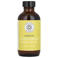 Pure Body Naturals, Organic Lemongrass Essential Oil, 4 fl oz (118 ml)