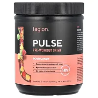 Legion Athletics, Pulse, Pre-Workout Drink, Sour Candy, 1.04 lbs (472 g)