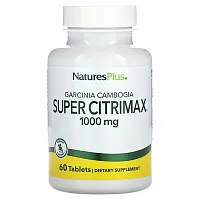 NaturesPlus, Garcinia Cambogia Super Citrimax, 1,000 mg, 60 Tablets