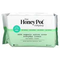 The Honey Pot Company, Organic Everyday Non-Herbal Pantiliners, 30 Count