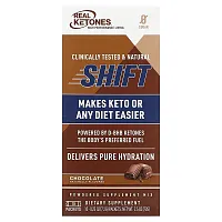 Real Ketones, Shift, Chocolate, 10 Packets, 0.25 oz (7.2 g) Each