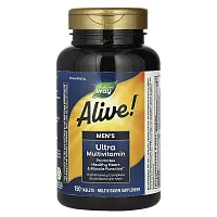 Nature&#x27;s Way, Alive! Men&#x27;s Ultra Multivitamin, 150 Tablets