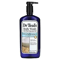 Dr. Teal&#x27;s, Body Wash With Pure Epsom Salt,  Detoxify &amp; Energize, 24 fl oz (710 ml)