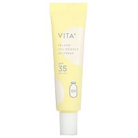 G9skin, Vita + UYU Essence UV Cream, солнцезащитный крем SPF 35 PA +++, желтый, 25 г