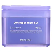 MEDIHEAL, Watermide Toner Pad, 100 Pads, 5.74 fl oz (170 ml)