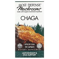 Host Defense, Mushrooms, Chaga, 120  Capsules