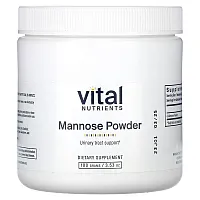 Vital Nutrients, Mannose Powder, 3.53 oz (100 g)