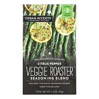 Urban Accents, Смесь приправ Veggie Roaster, цитрусовый перец, 43 г (1,5 унции)