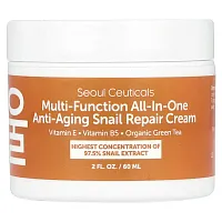 SeoulCeuticals, Multi-Function All-In-One Anti-Aging Snail Repair Cream, 2 fl oz (60 ml)