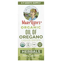 MaryRuth&#x27;s, Organic Oil of Oregano Liquid Drops, 1 fl oz (30 ml)