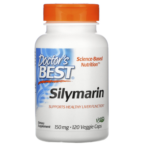 Doctor's Best, Silymarin, 150 mg, 120 Veggie Caps