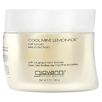 Giovanni, Cool Mint Lemonade Salt Scrub, 9 oz (260 g)