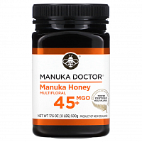 Manuka Doctor, Manuka Honey Multifloral, MGO 45+, 1.1 lbs (500 g)