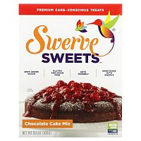 Swerve, Sweets, смесь для шоколадного торта, 300 г (10,6 унции)