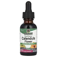 Nature&#x27;s Answer, Calendula Flower, Fluid Extract, Lowest Alcohol, 1,000 mg, 1 fl oz (30 ml)