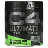 Cellucor, C4 Ultimate Pre-Workout Performance, предтренировочный комплекс, со вкусом кисло-сладких конфет, 368 г (12,98 унции)