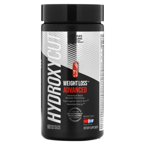 Hydroxycut, Black, 60 капсул с жидкостью, быстрого высвобождения фото 3