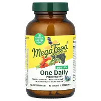 MegaFood, Men&#x27;s 55+, One Daily Multivitamin, 90 Tablets