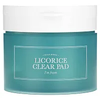 I&#x27;m From, Licorice Clear Pad, 60 Pads, 6.76 fl oz (200 ml)