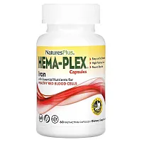 NaturesPlus, Hema-Plex, 60 Fast-Acting Capsules