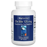 Allergy Research Group, Ox Bile, 125 mg, 180 Vegicaps